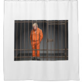 Trump im Duschvorhang (Vorderseite)