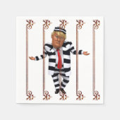 Trump im Gefangenenbuch Napkin Serviette (Vorderseite)