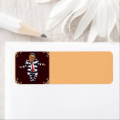 Trump im Gefangenenrücksendelabel (Insitu)