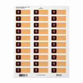 Trump im Gefangenenrücksendelabel (Vorne)