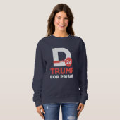 Trump im Gefängnis 2024 Sweatshirt (Vorne ganz)