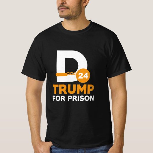 Trump im Gefängnis 2024 T-Shirt (Vorderseite)