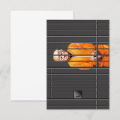 Trump im Gefängnis 3,5" x 5" Flat Dankeschön Karte (Vorne/Hinten)