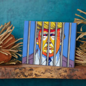 Trump im Gefängnis 8x10 mit Easel Fotoplatte (Seite)