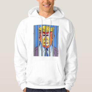Trump im Gefängnis als gehobenes Sweatshirt