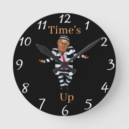 Trump im Gefängnis, die Uhr