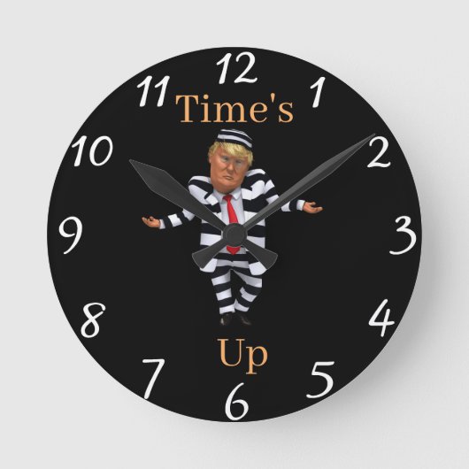 Trump im Gefängnis, die Uhr (Vorderseite)