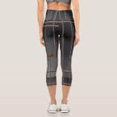 Trump im Gefängnis High Waisted Yoga Capris, XS (0 Capri Leggings (Rückseite)
