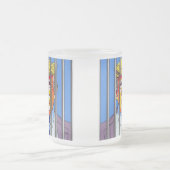 Trump im Gefängnis Mattiert Glass Tasse, 10 oz Mattglastasse (Mittel)