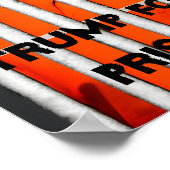 Trump im Gefängnis Poster (Ecke)