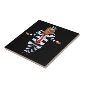 Trump im Gefängnis Wear Fliese (Seite)