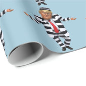 Trump im Gefängnis Wear Geschenkpapier (Rolleneckpunkt)