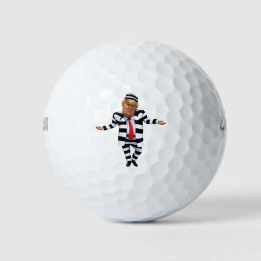 Trump im Gefängnis Wear Golfball (Vorderseite)