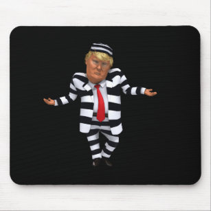 Trump im Gefängnis Wear Mousepad
