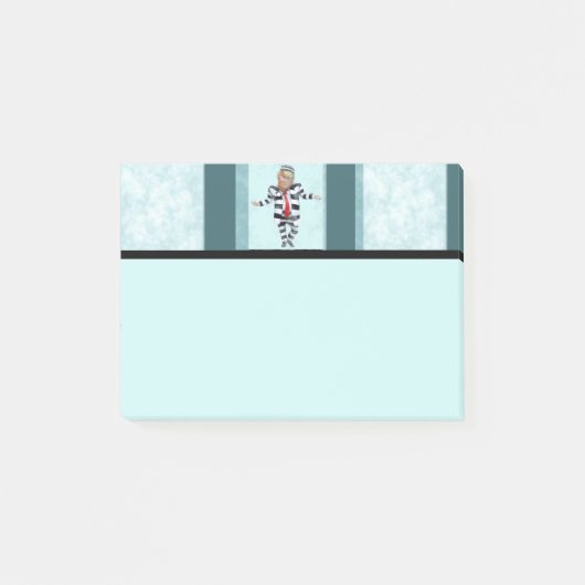 Trump im Gefängnis Wear Post-it Klebezettel (Vorderseite)