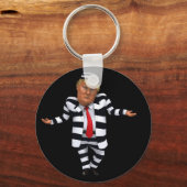 Trump im Gefängnis Wear Schlüsselanhänger (Vorderseite)