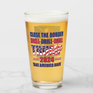 Trump im Jahr 2024 nah die Drill-Drill an den Gren Glas