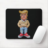 Trump I'm Just A Chill Typ Funny 2024 Chill Typ M Mousepad (Mit Mouse)