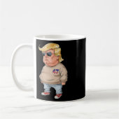 Trump I'm Just A Chill Typ Funny 2024 Meme Kaffeetasse (Links)