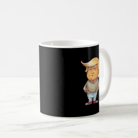 Trump I'm Just A Chill Typ Funny Meme 2024 Kaffeetasse (VorderseiteRechts)