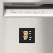 Trump I'm Just A Chill Typ Funny Meme 2024 Magnet (In Situ (Geschirrspüler))