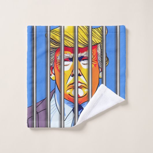 Trump im Set für das Handtuch im Gefängnis (Waschlappen)