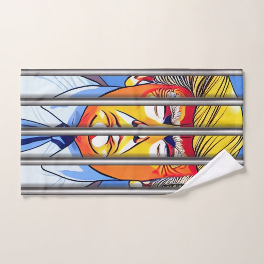 Trump im Set für das Handtuch im Gefängnis (Handtuch)