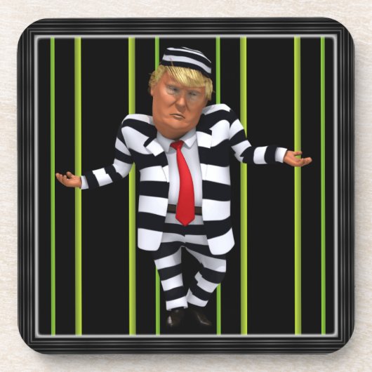 Trump im Untersetzer der Gefangenen (Vorderseite)