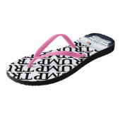 Trump im Weißen Haus Badesandalen (Schrägansicht)