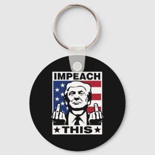 Trump Impeach This USA Finger Lustig  Schlüsselanhänger