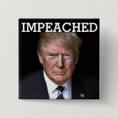 Trump Impeached Button (Vorderseite)