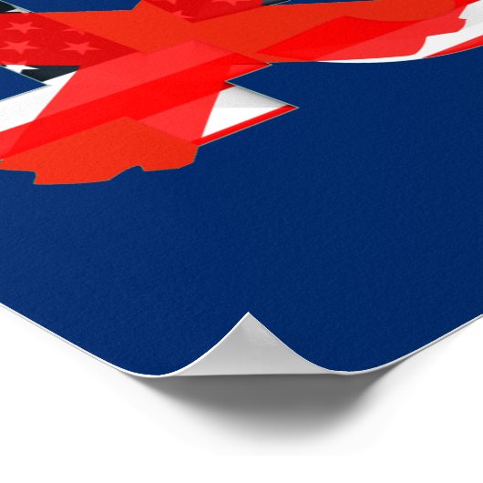 Trump Impeachment Party Poster (Ecke)