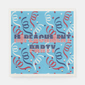 Trump Impeachment Party Serviette (Vorderseite)