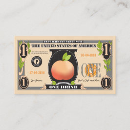 Trump Impeachment Party Werbecoupon Rabattkarte