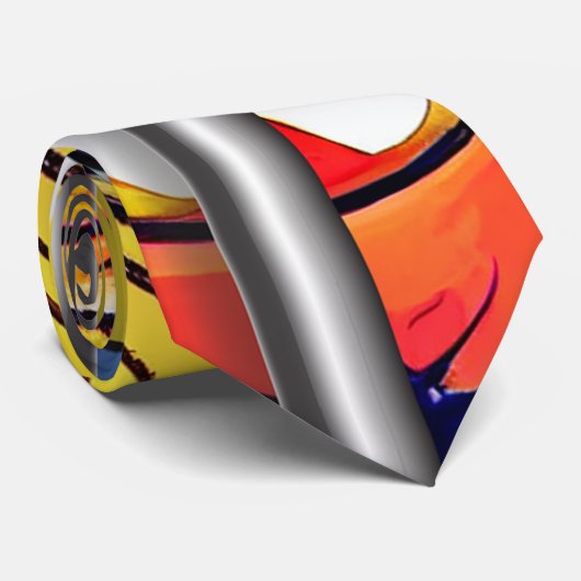 Trump in der Krawatte (Gerollt)