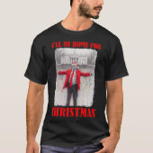 Trump in der Weihnachtsmannmütze werde ich für Wei T-Shirt (Vorderseite)