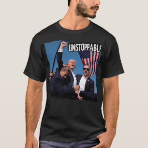 Trump in historischen Platten unaufhaltsam T-Shirt