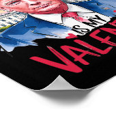 Trump in meinem Valentinstag Funny Valentinstag Da Poster (Ecke)