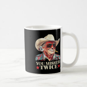 Trump Ination Versuch Trump 2024 Sie zweimal vermi Kaffeetasse