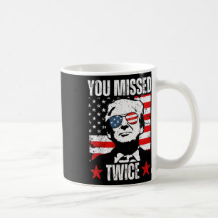 Trump Ination Versuch Trump 2024 Sie zweimal vermi Kaffeetasse