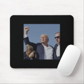 Trump-Inationsversuch - Trumps Kundgebung Pennsylv Mousepad (Mit Mouse)