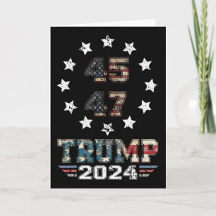 Trump-Inflationsversuch Trump 2025 Sie haben zweim Karte