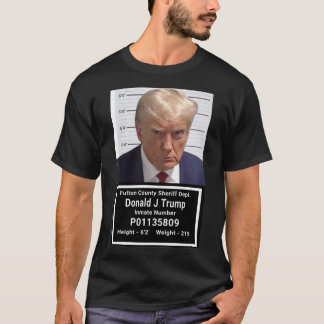Trump Inmate Mugshot T - Shirt