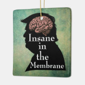 Trump/Insane Keramik Keramikornament (Links)