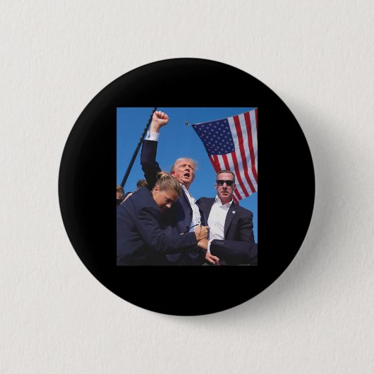 Trump-Instantenversuch Button (Vorderseite)