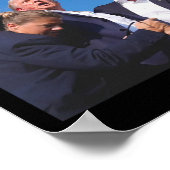 Trump-Instantenversuch Poster (Ecke)