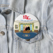 Trump ist der Elefant im Raum Button (Beispiel)