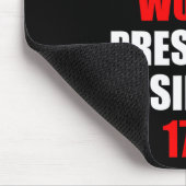 Trump ist der schlechteste Präsident seit 1776 Mousepad (Ecke)