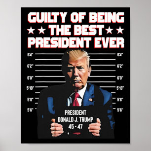 Trump ist die Schuld, der beste Präsident aller Ze Poster