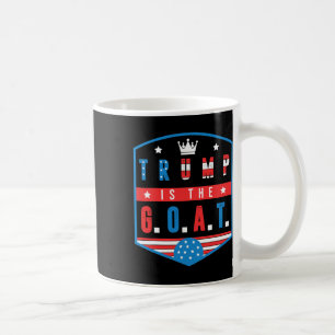 Trump ist die Ziege - Lustiges Pro-Trump-Unterstüt Kaffeetasse